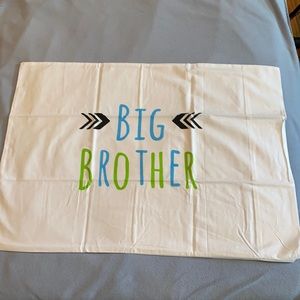 NWT Big Brother 100% cotton pillow case.